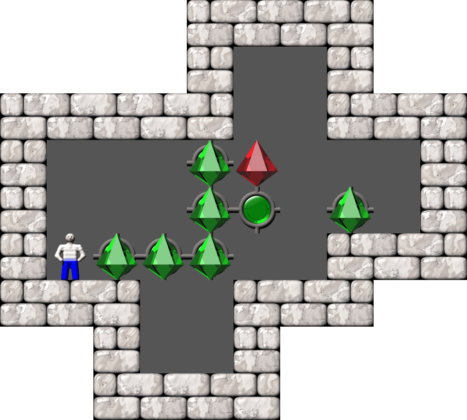 Sokoban Grigr Comet level 20